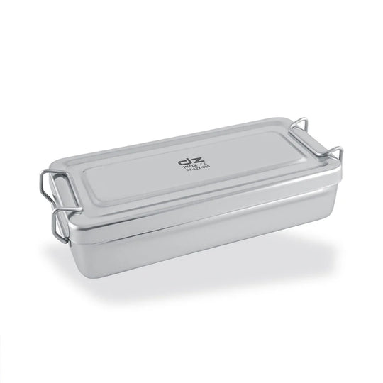 Inox instrumentendoos met lock sluiting