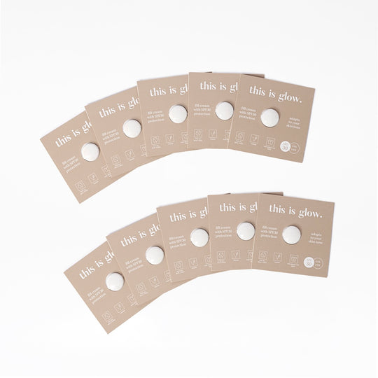 BB Cream SPF30 "this is glow." (10x1ml) | Staaltjes - PRE-ORDER, uitleverbaar vanaf 24 april