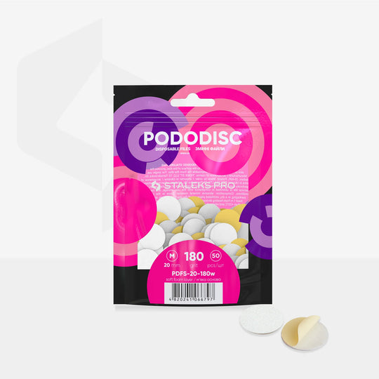 50 Podo Disc 20mm schuurelementjes Soft foam layer (refill pads)