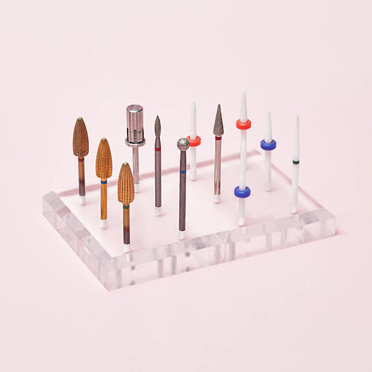 TS Bit Houder Plexi Glas Voor 12 Bitjes (exclusief bitjes)