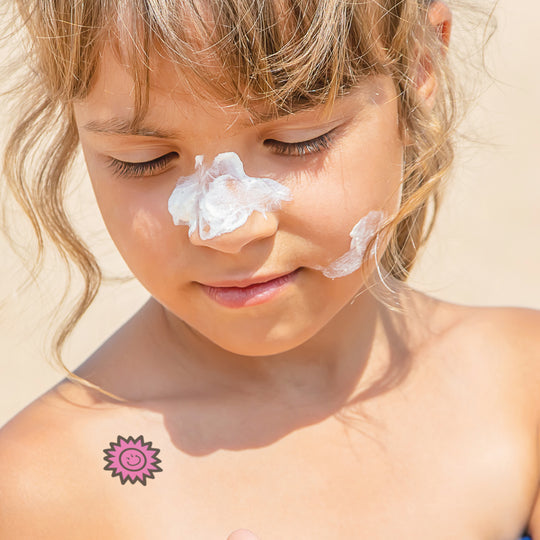 Sun tattoo UV-alert (per 10) | "this is sun."