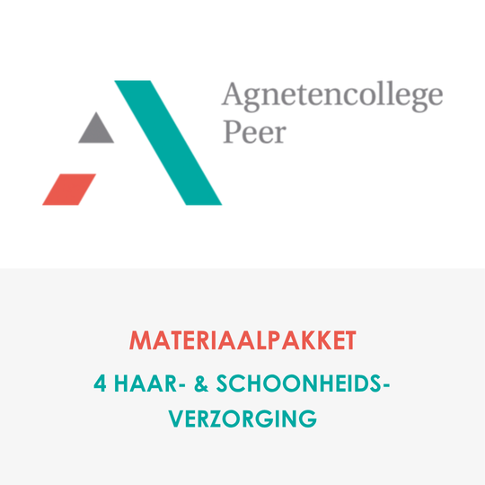 AGNETENCOLLEGE | 4 HAAR- & SCHOONHEIDSVERZORGING (2025-2026)