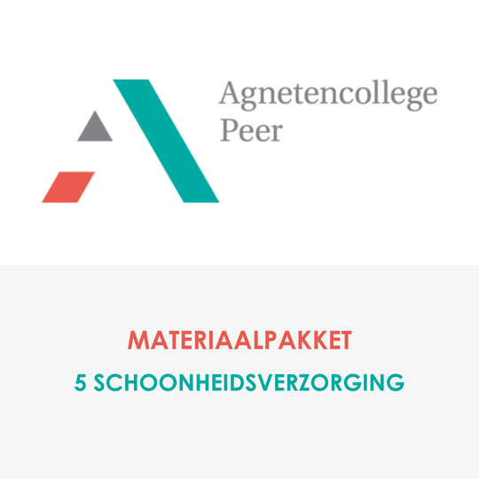 AGNETENCOLLEGE | 5 SCHOONHEIDSVERZORGING (2026-2027)