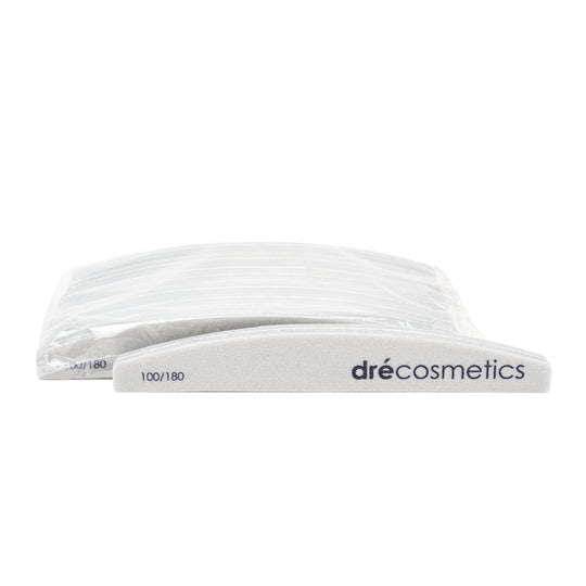 Halfmoon Sponge Buffer 100/180 grit (10 stuks)  - Dré Cosmetics