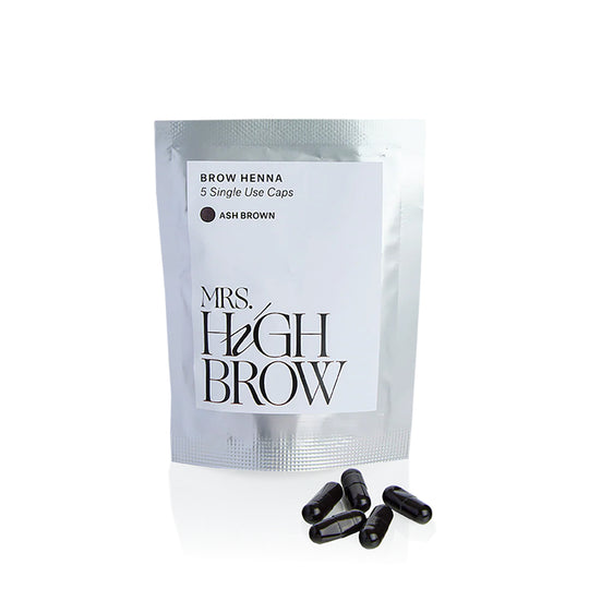 Brow Henna Capsules - Ash Brown | Mrs. Highbrow