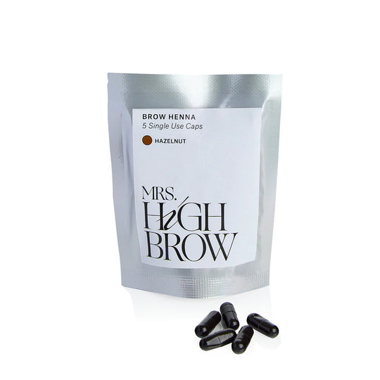 Brow Henna Capsules - Hazelnut | Mrs. Highbrow