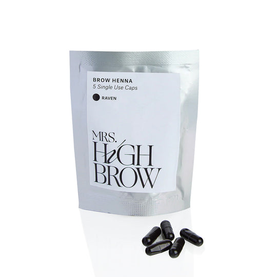 Brow Henna Capsules - Raven | Mrs. Highbrow