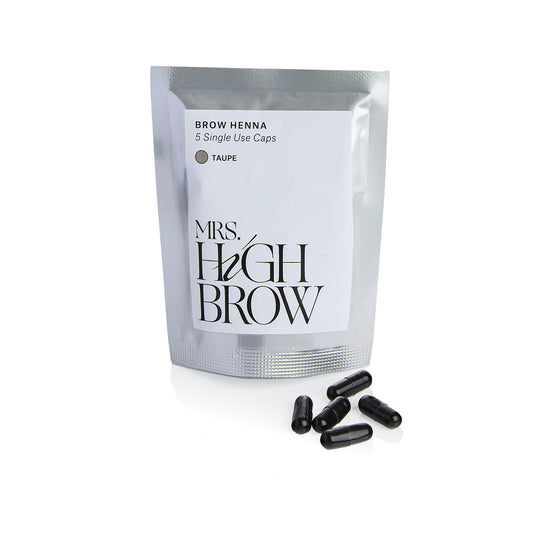 Brow Henna Capsules - Taupe | Mrs. Highbrow