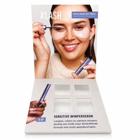 XLash Display | Sensitive Eyelash Growth Serum