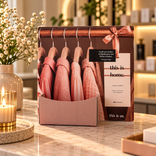 Geursachets "this is home." | Display (leeg)