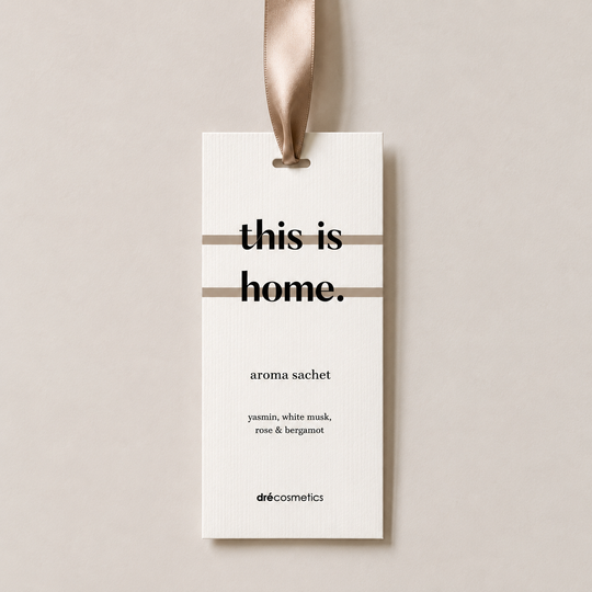 this is home. | Geursachets (10 stuks, BRUIN)