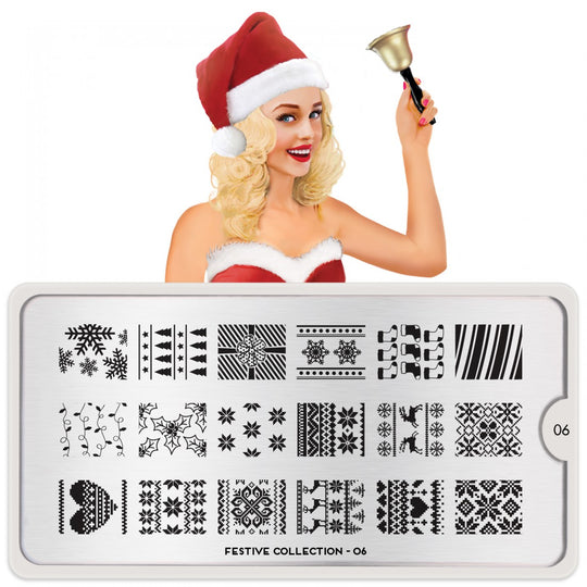 Stempelplaat | Festive collection 06 (Kerst)