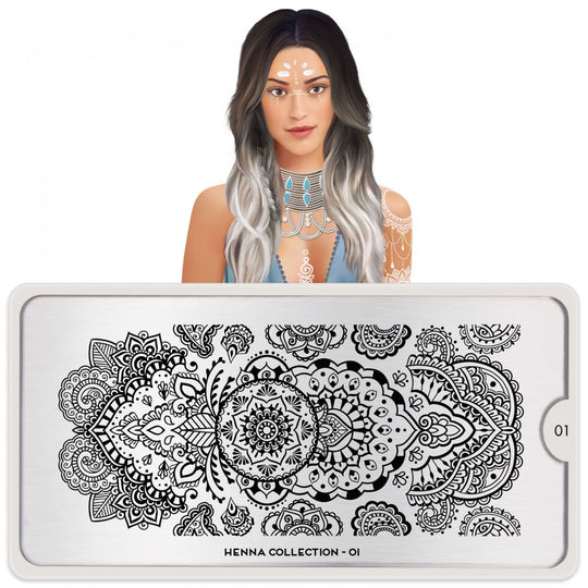 Stempelplaat |  Henna 01