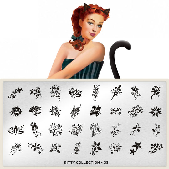Stempelplaat | Kitty 03