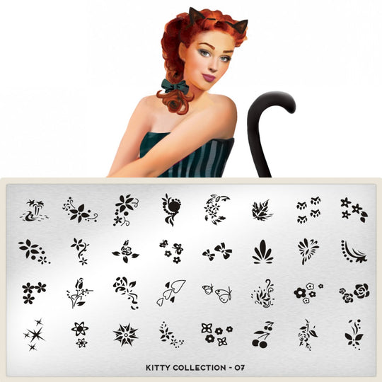 Stempelplaat | Kitty 07