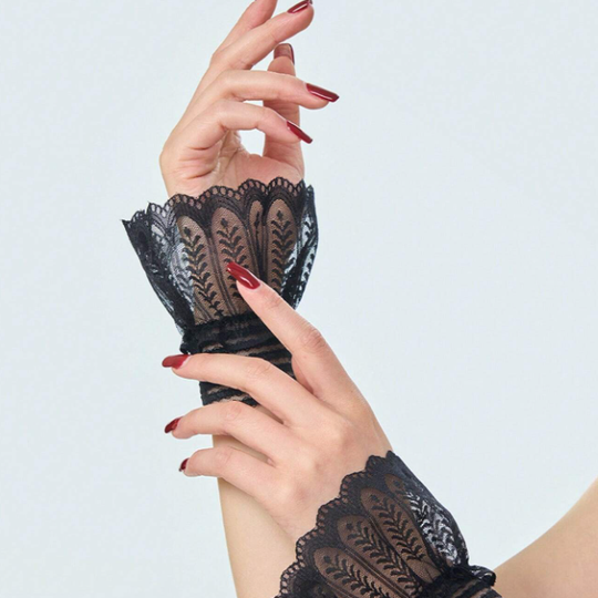 Mouw zwart l 2 stuks