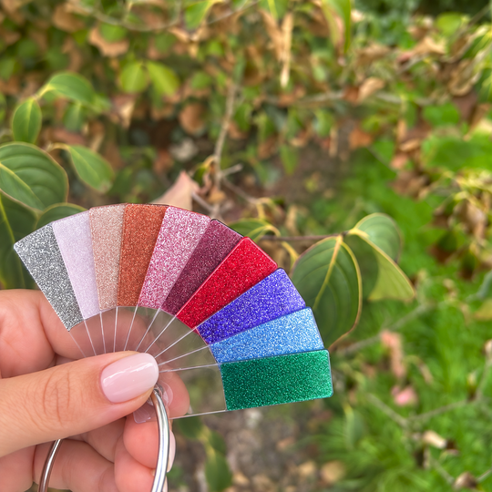 TS GLITTERCOLLECTIE + 5 GRATIS VIJLEN (180/180)