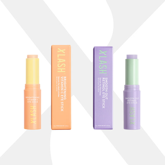 XLash Eye Stick MIX (3x Vitamin C Brightening & 3x Smooth Out Retinol)