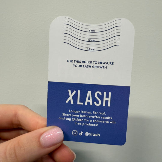 Xlash meetkaartje groeiserum (10 stuks)