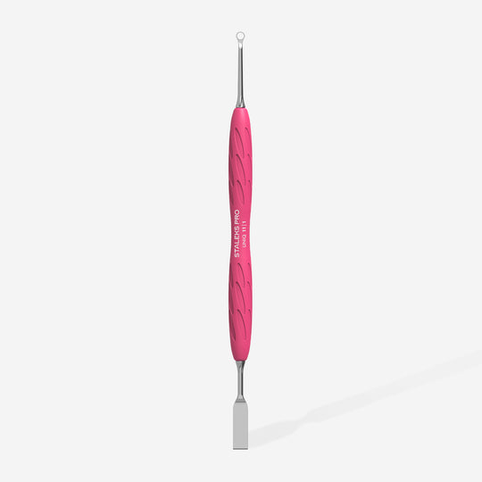 Staleks Pro UNIQ 11 type 1 Manicure pusher Gummy Roze