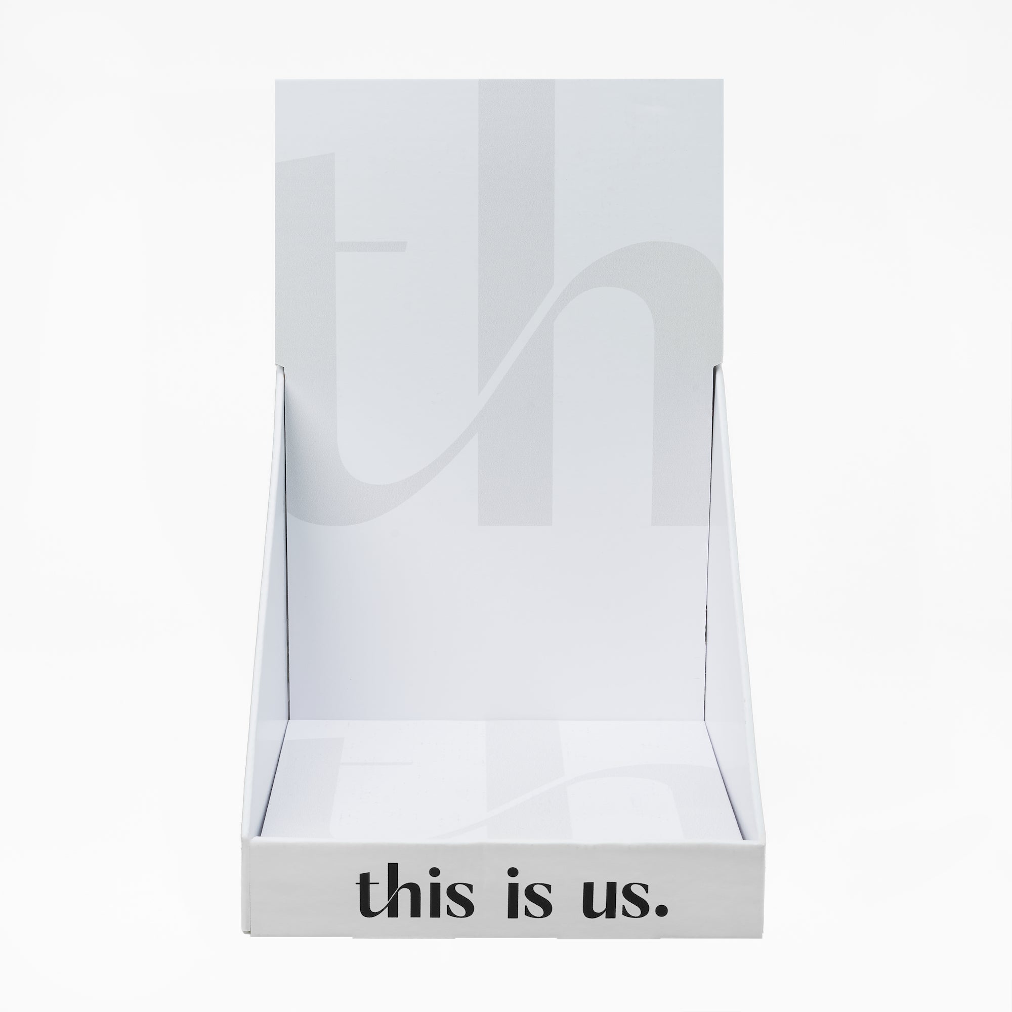 "this is us." | Universele display