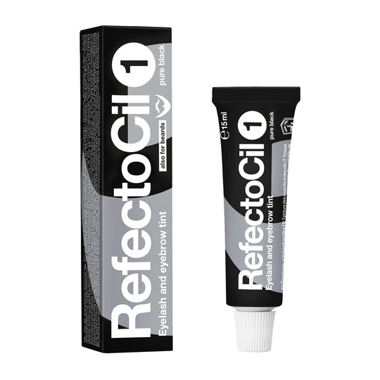 RefectoCil Wimper-en wenkbrauwverf Pure Black 15ml
