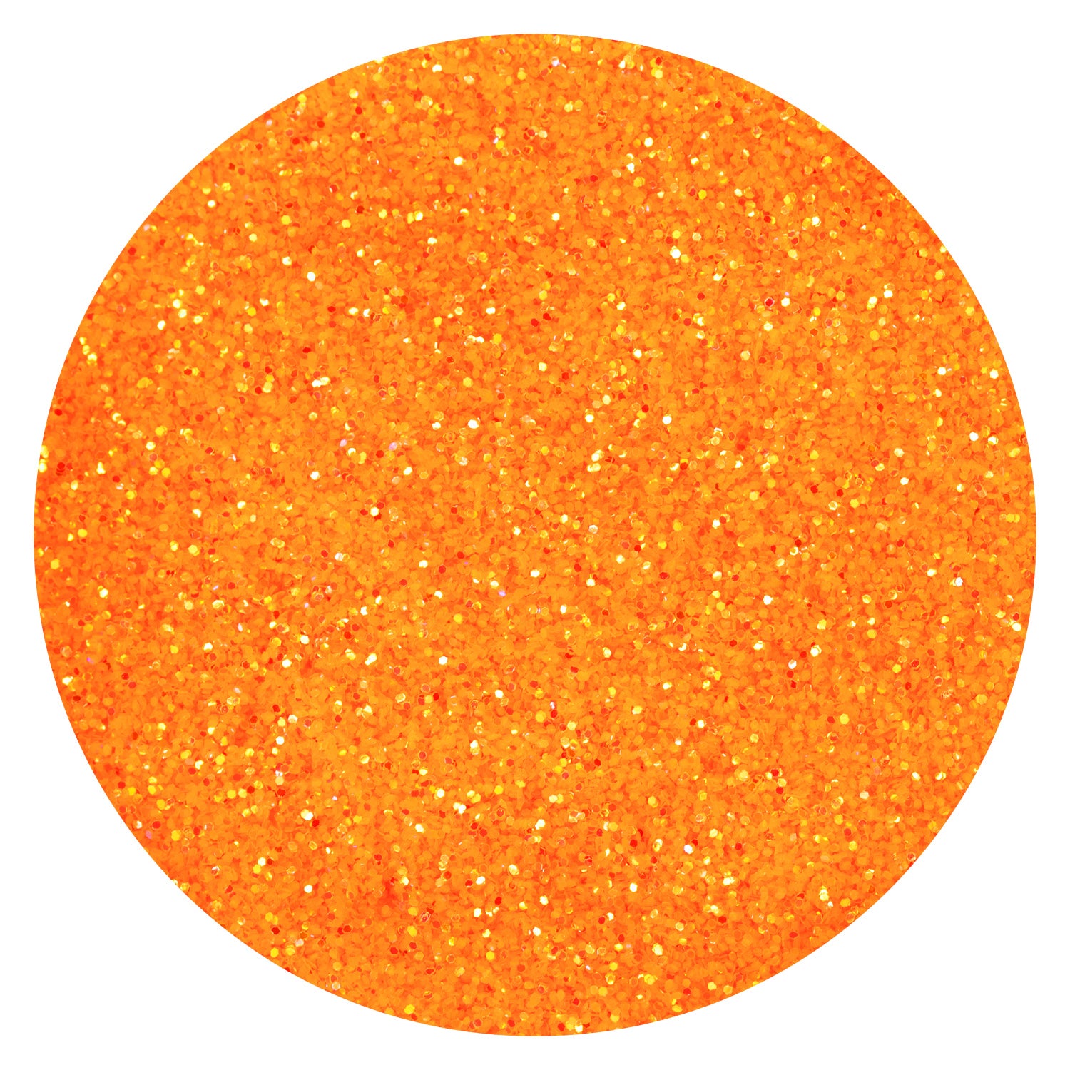 Neon Glow Glitter 03 orange